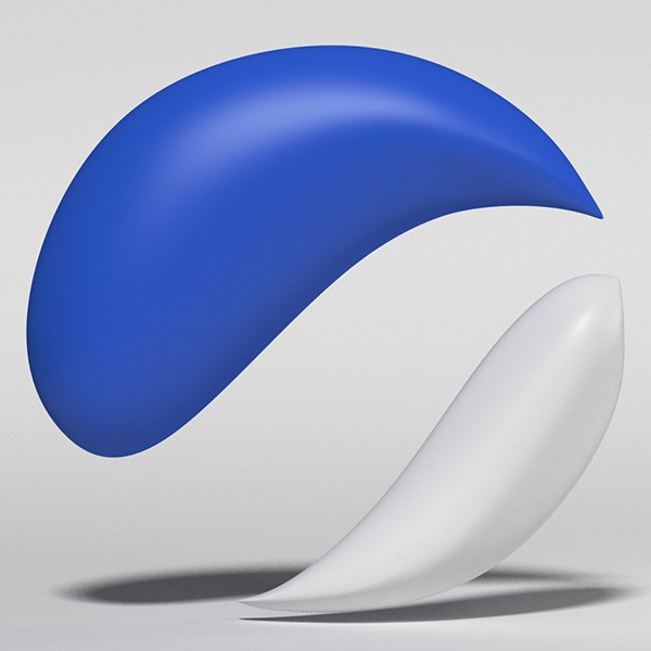 Blue-white Logo preview image 1